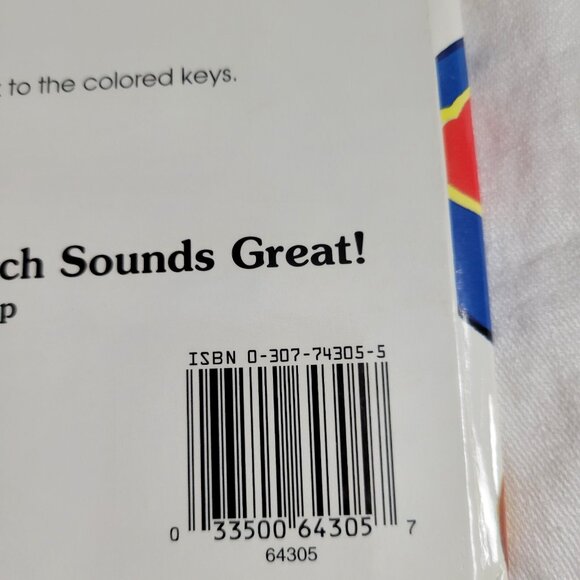 Sesame Street Book Golden Sing Along Play and Sing with Ernie 1993 hardcover - Picture 7 of 7